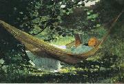 Winslow Homer Sunlight Shadow Sweden oil painting reproduction